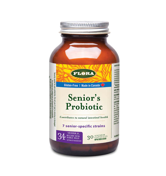 SENIOR'S PROBIOTIC 20BILLION 30VCP FLORA