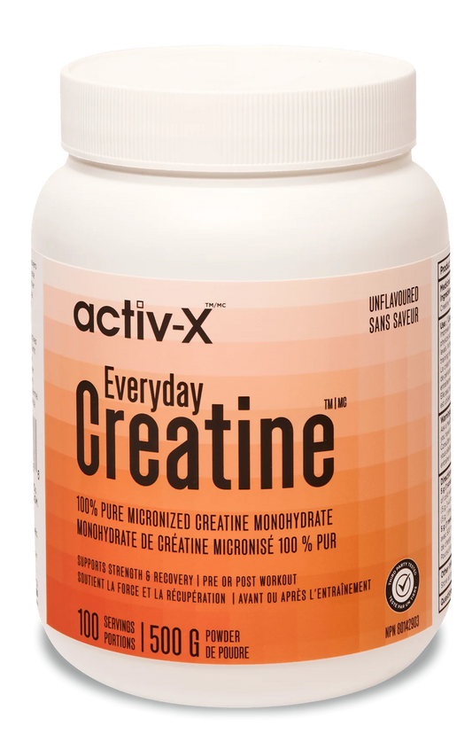 ACTIV-X CREATINE 500G PLATINUM NATURALS