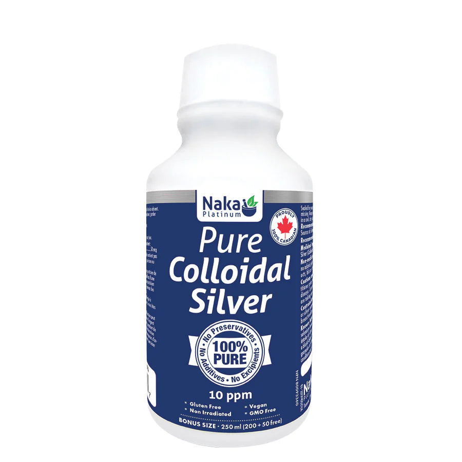 COLLOIDAL SILVER 10PPM 250ML NAKA