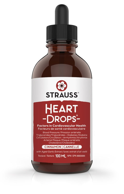 HEART DROPS 100ML CINNAMON STRAUSS