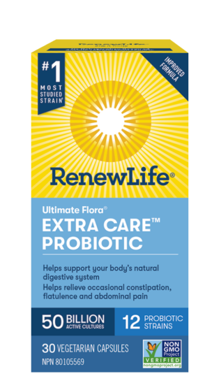 ULTIMATE FLORA EXTRA CARE PROBIOTIC 50BIL 72CAP RENEW LIFE