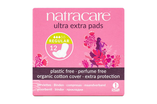 ULTRA EXTRA PADS REGULAR 12 NATRACARE