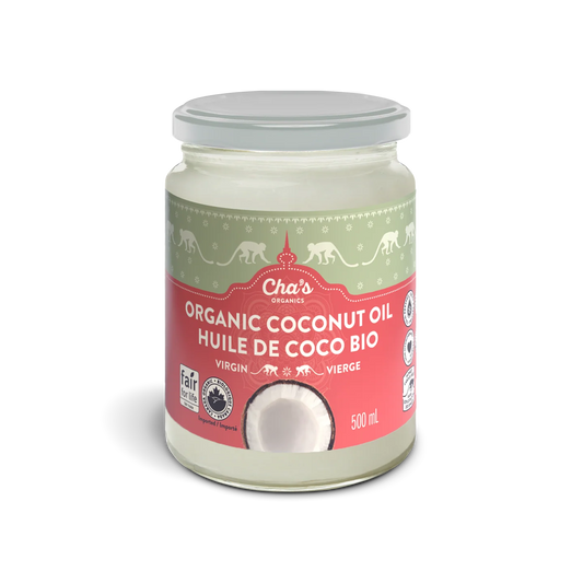 IN STORE ONLY: ORGANIC VIRGIN COCONUT OIL 500ML CHA'S ORGANICS