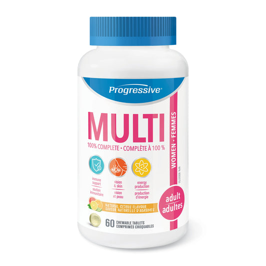 PROGRESSIVE MULTI WOMAN 60 CHEWS