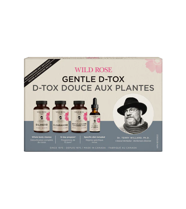 GENTLE HERBAL D-TOX KIT WILD ROSE