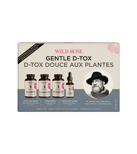 GENTLE HERBAL D-TOX KIT WILD ROSE