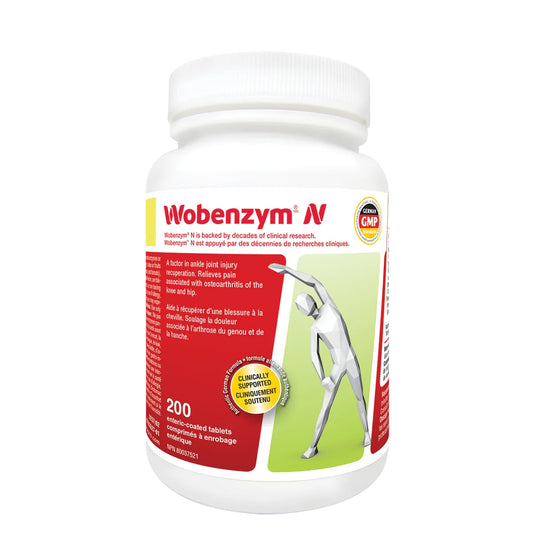 WOBENZYM N 200 TABS NAKA