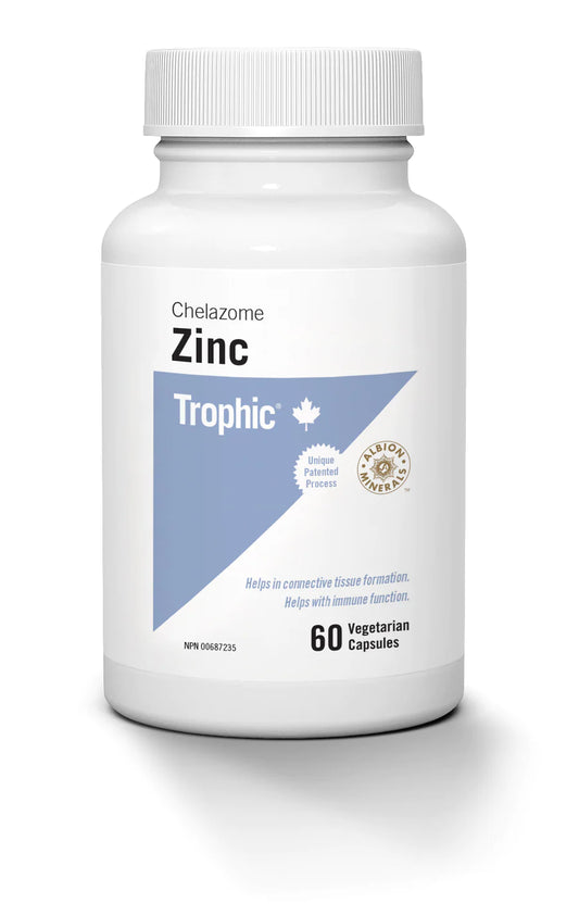 ZINC CHELAZOME 15MG 90CAPLET TROPHIC