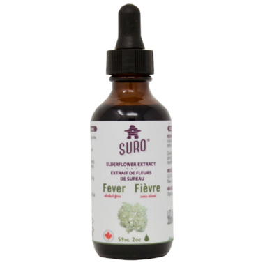 ELDERFLOWER EXTRACT FEVER ALCOHOL FREE 59ML SURO