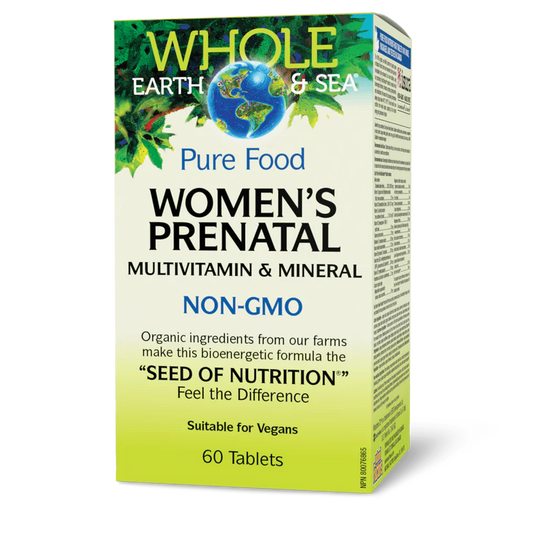 WHOLE EARTH&SEA PRENATAL 60T NATURAL FACTORS