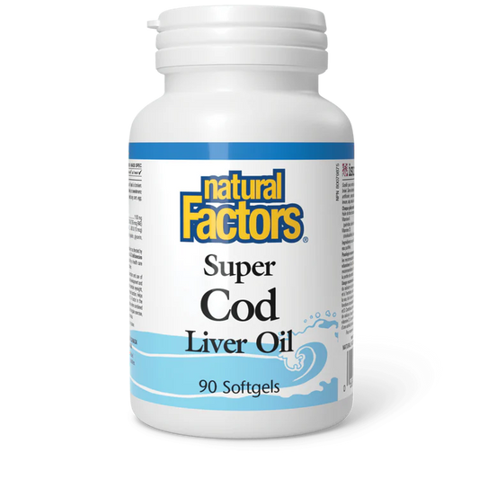 COD LIVER OIL 2500IU 90CAP NATURAL FACTORS