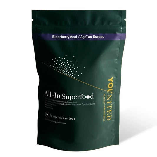 ALL-IN-1 SUPERFOOD ELDERBERRY/ACAI 300G YOUNITED