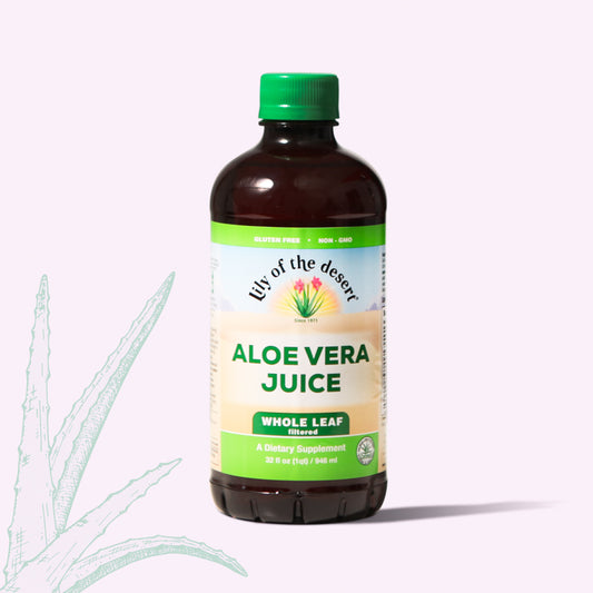 ALOE JUICE WHOLE LEAF 946ML LILY OF THE DESERT