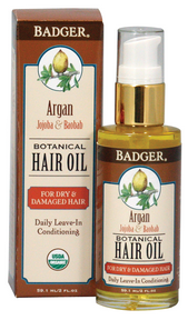 ARGAN HAIR OIL 59ML BADGER