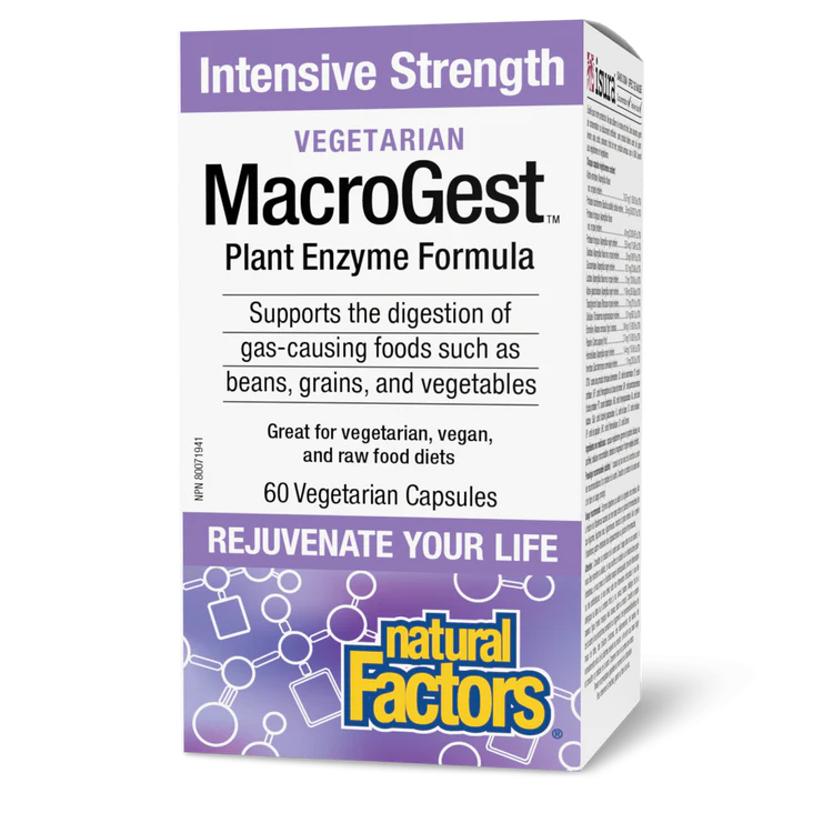 MACROGEST 60VCAP NATURAL FACTORS