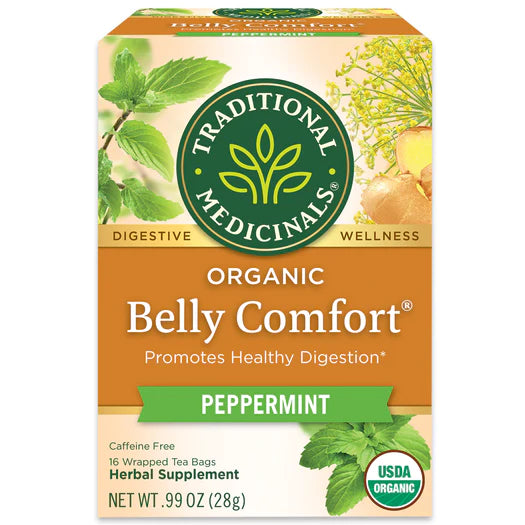 BELLY COMFORT TEA 16 BAGS TRADITIONAL MEDICINALS