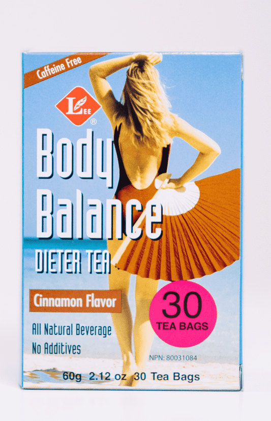BODY BALANCE DIETER TEA CINNAMON 30 BAGS UNCLE LEE'S TEA