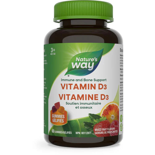 VITAMIN D3 60 GUMMIES NATURE'S WAY