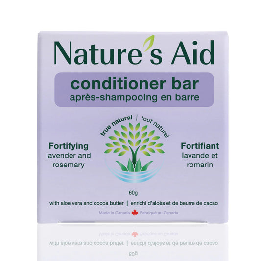 CONDITIONER BAR LAVENDER + ROSEMARY 60G NATURE'S AID