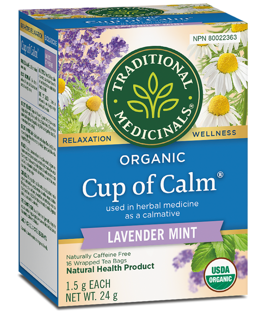 CUP OF CALM TEA 16 BAGS TRADITIONAL MEDICINAL