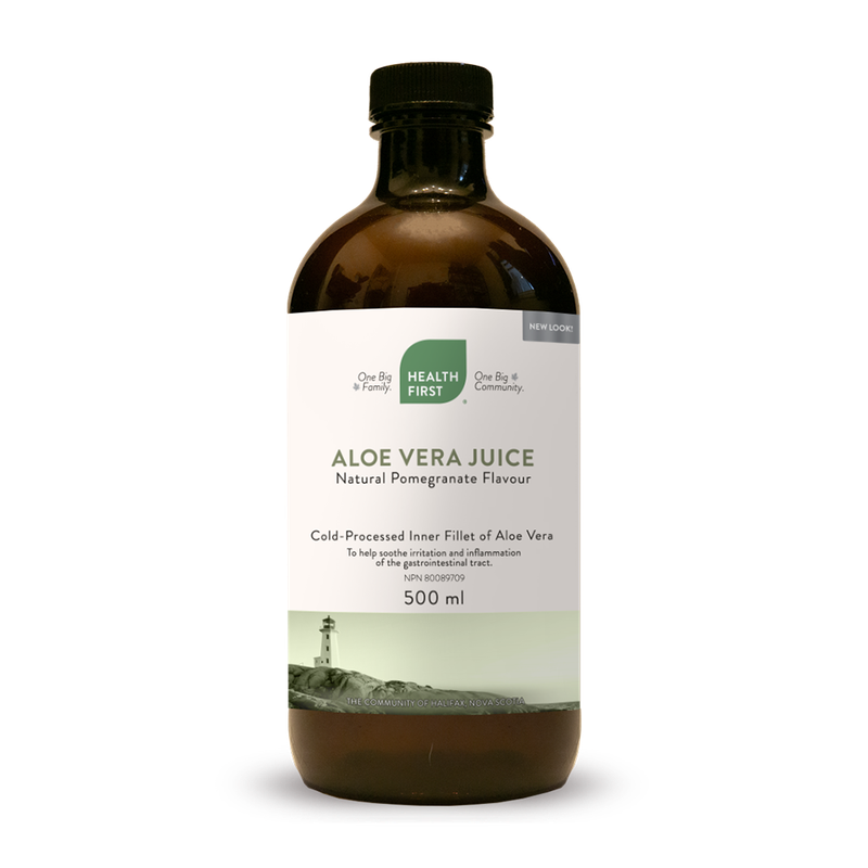 ALOE VERA JUICE 500ML POMEGRANATE HEALTH FIRST