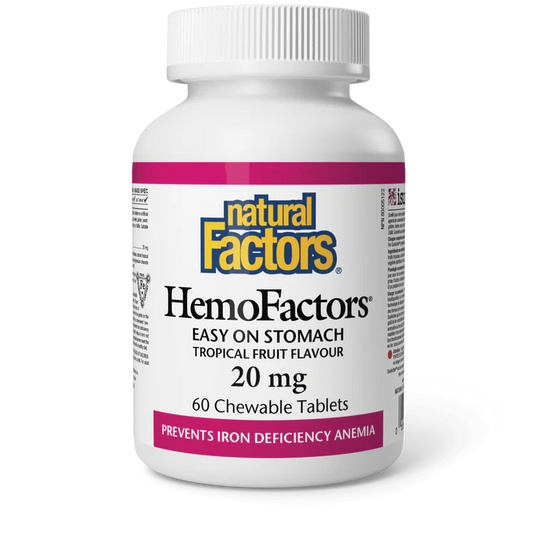 HEMOFACTORS 20MG 60CHEW NATURAL FACTORS