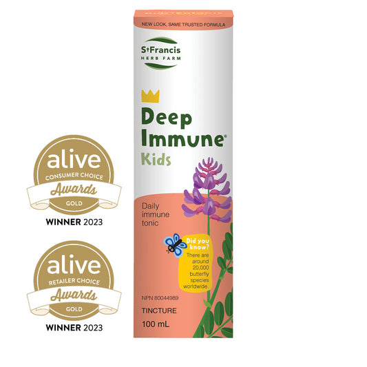 DEEP IMMUNE KIDS 100ML+FREE D3 15ML ST FRANCIS