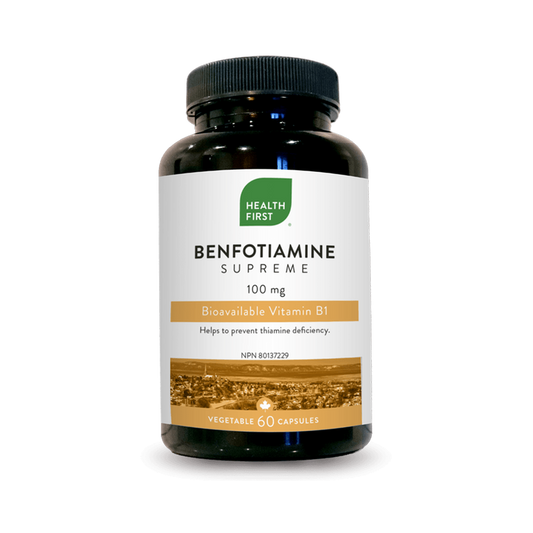 BENFOTIAMINE SUPREME 100MG 60VCAPS HEALTH FIRST
