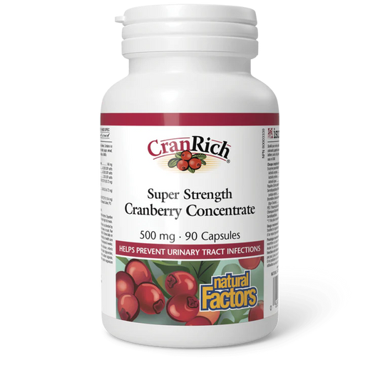 CRANRICH CRANBERRY 90CAP NATURAL FACTORS