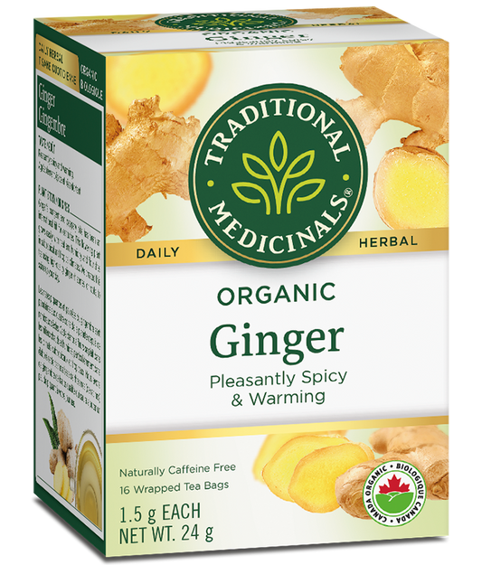 GINGER TEA 16 BAGS TRADITIONAL MEDICINALS