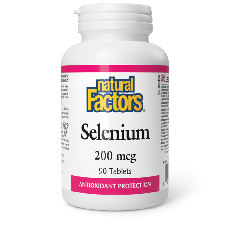 SELENIUM 200MCG 90TAB NATURAL FACTORS