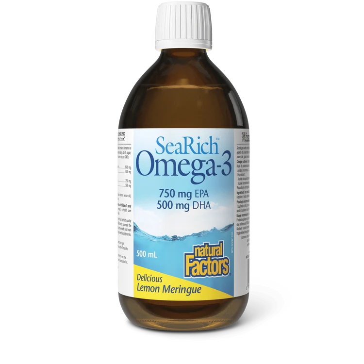 SEARICH OMEGA 3 LEMON MERINGUE 500ML NATURAL FACTORS