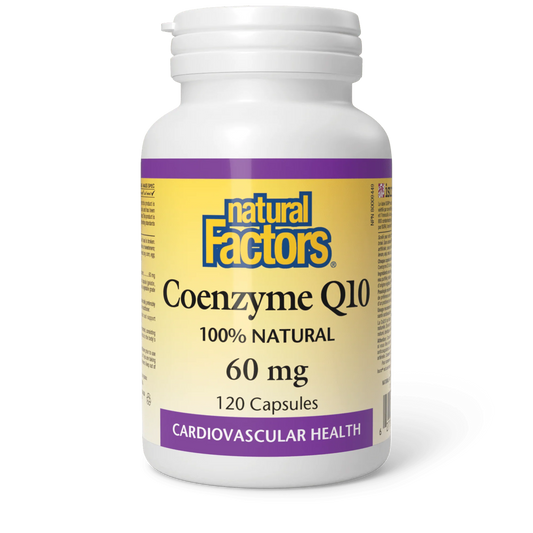 COENZYME Q10 60MG 120CAP NATURAL FACTORS