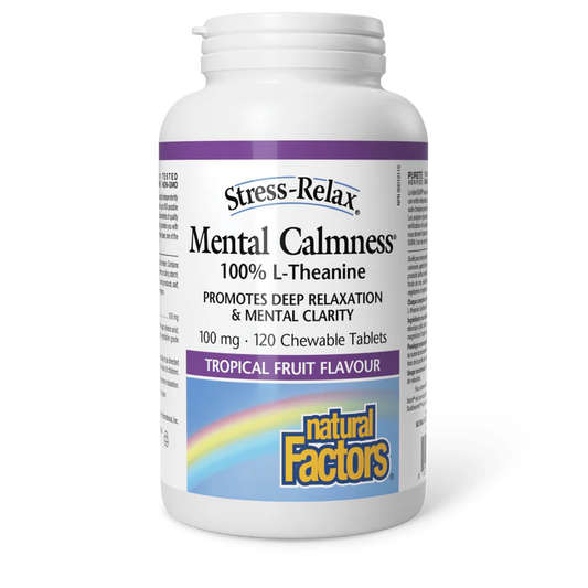 MENTAL CALMNESS 120CHEWS NATURAL FACTORS