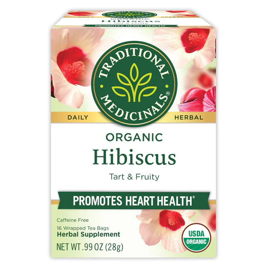 HIBISCUS TEA 16 BAGS TRADITIONAL MEDICINALS