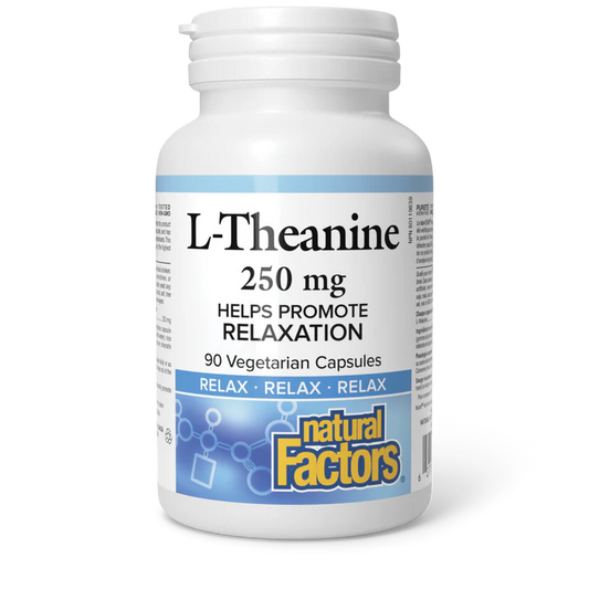 L-THEANINE 250MG 90VCAPS NATURAL FACTORS