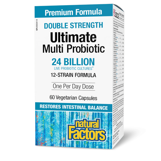 DOUBLE STRENGTH ULTIMATE PROBIOTIC 60CAP NATURAL FACTORS