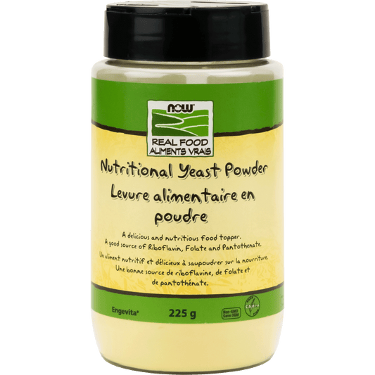 NUTRITION YEAST POWDER 225G NOW