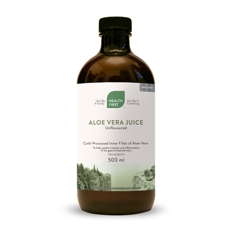 ALOE VERA JUICE 500ML UNFLAVOURED HEALTH FIRST