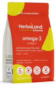 OMEGA-3 PLANT BASED 90 GUMMIES HERBALAND