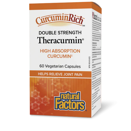THERACURMIN DOUBLE STRENGTH 60CP NATURAL FACTORS