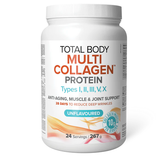 TOTAL BODY MULTI COLLAGEN UNFLAVOURED 267G NATURAL FACTORS