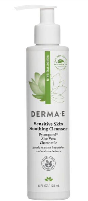 SENSITIVE SKIN CLEANSER WITH PYCNOGENOL 175ML DERMA E