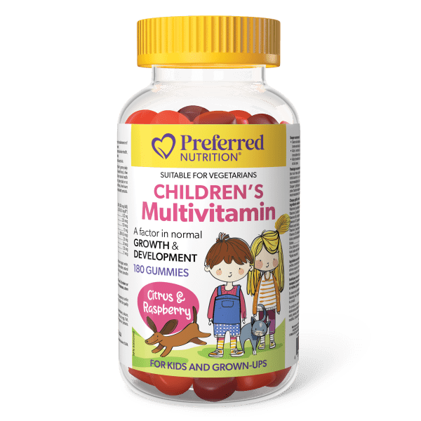 CHILDREN'S MULTI GUMMIES 180GMS PREFERRED NUTRITION