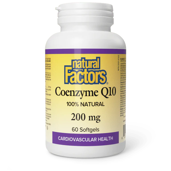 COENZYME Q10 200MG 60C NATURAL FACTORS