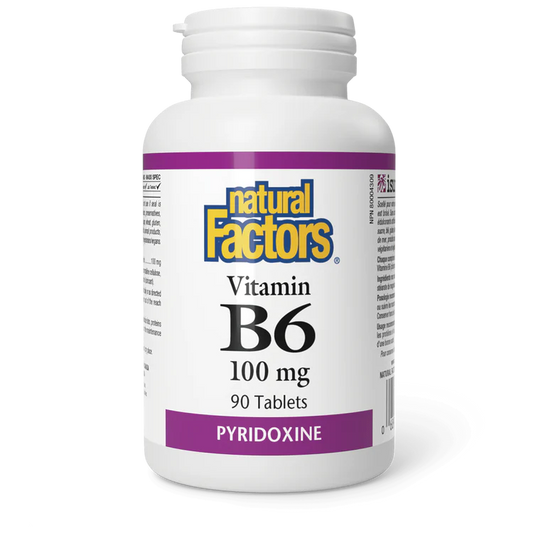 B6 100MG 90TAB NATURAL FACTORS