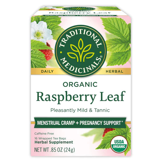 RASPBERRY LEAF TEA 16 BAGS TRADITIONAL MEDICINALS