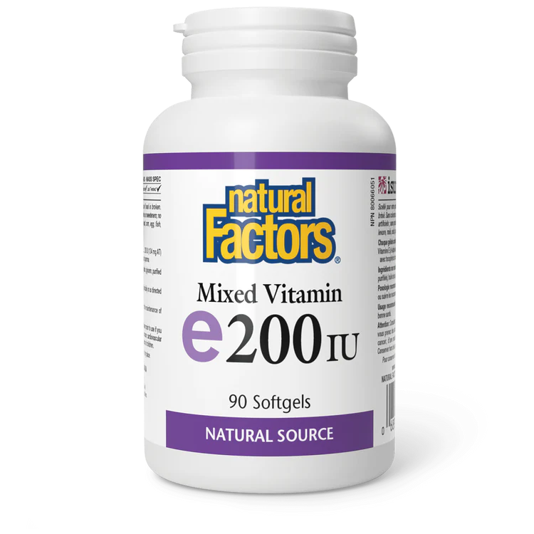 E200IU MIXED  90CAPS NATURAL FACTORS