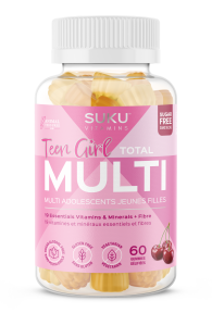 TEEN GIRL MULTIVITAMIN 60 GUMMIES SUKU