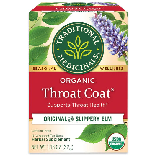 THROAT COAT 16 BAGS TRADITIONAL MEDICINALS